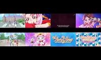 Mix of 8 videos from youtube : go princess precure op mashup