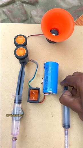 Powering mini horn with tire power generator