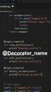Using Decorators In Python