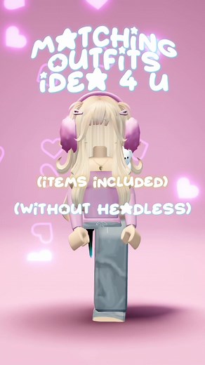 Matching Roblox Outfits for Best Friends