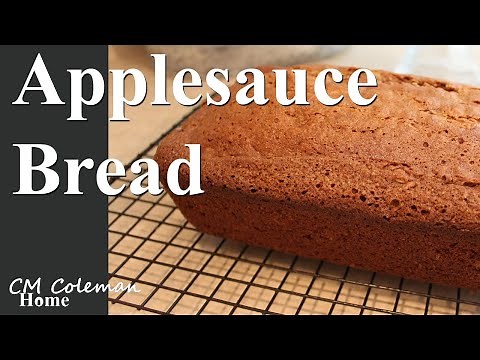 Oatmeal Applesauce Bread