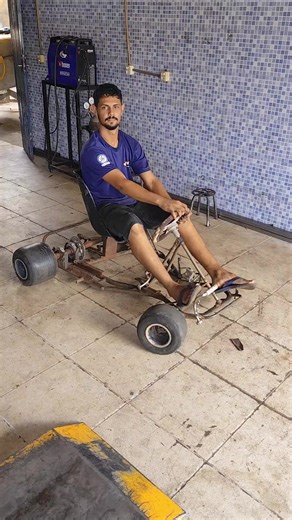Cart custom com motor Falcon 400: vai caber?