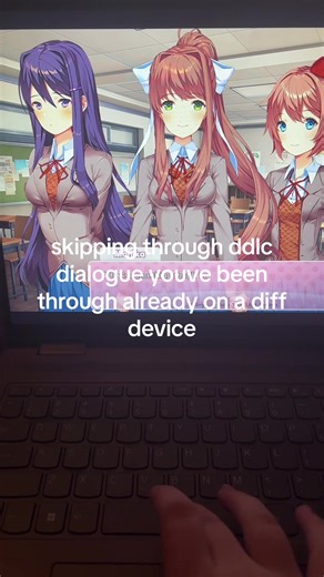 #ddlc #yuri #natsuki #monika #justmonika