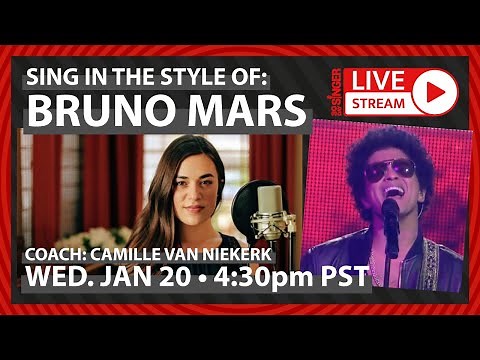 Style breakdown: Bruno Mars Vocal Style and Technique | 30 Day Singer