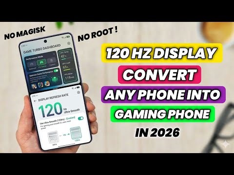 Convert Old Android Into Gaming Beast - 120FPS No Root Hack