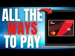 ALL THE WAYS to Pay Tim Hortons Credit Card! (EASY GUIDE) [2025]