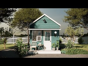 AMAZING !!! Tiny House Design 10 x 10 Ft ( 3x3 m )