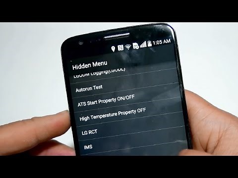 LG G2: Access Hidden Menu