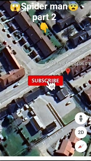 Spider man part 2🕷️ on Google maps and google earth 🌍 #short #viral #ACearth