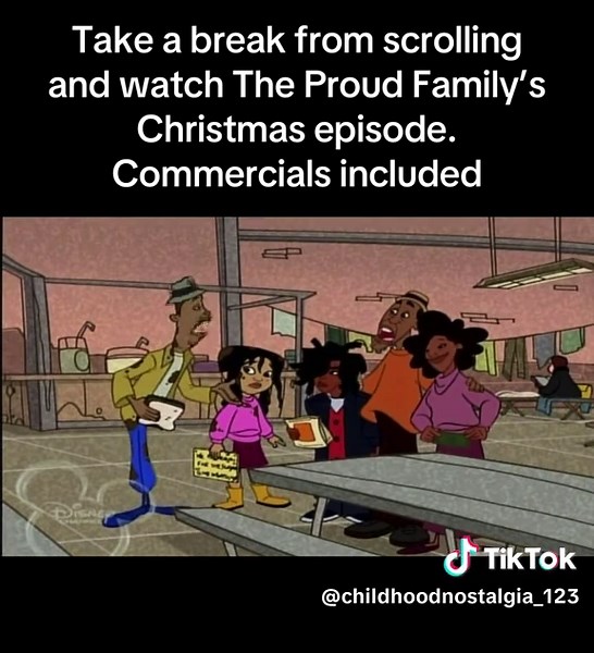 Take me back😩 #disneychannel #nostalgia #childhoodmemories #proudfamily #christmas