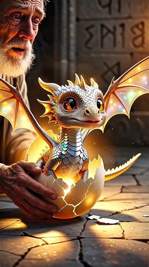 The Golden Dragon Egg That Changed His Life 🐉✨AI video