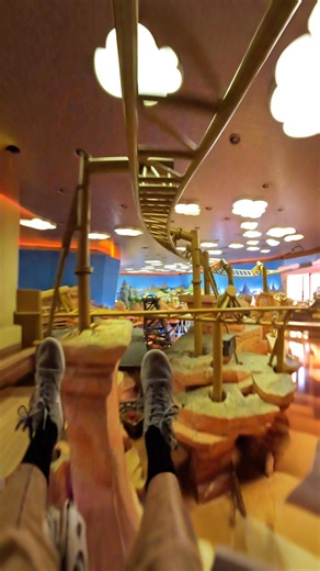 LOONEY TUNES Indoor Coaster is AWESOME! 🌵 Join Wile E. Coyote as he tries to catch the Road Runner! 🙌🎢 🎥: National Coasters® Coaster Name: Fast and Furry-ous • Park Name: Warner Bros. World, Yas Island • Fun Fact: Fast and Furry-ous is themed to zipping around the scenic Southwest American desert landscape. Fast and Furry-ous is also the name of the 1949 Looney Tunes short that featured Wile E. Coyote and the Road Runner. • Opening Date: July 25, 2018 • Closing Date: Still in operation • Loc