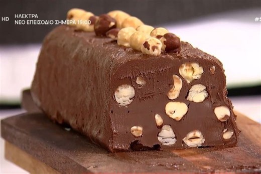 Συνταγή: Κορμός Noisette με 3 υλικά - Το σοκολατένιο θαύμα του Δημήτρη Μακρυνιώτη - Znews