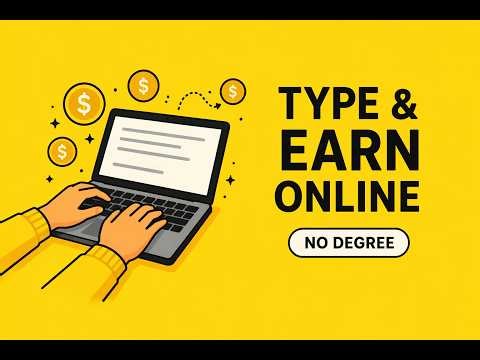 5 Typing Jobs You Can Do From Home (Beginner Friendly, No Degree Needed)