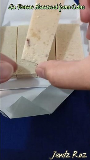 La Fonsas Masareal from Mandaue Cebu - Delicate Milky Peanut Bars Unwrapping #LaFonsas #Masareal