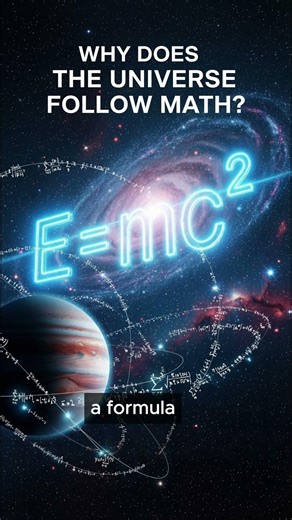 Why Does the Universe Follow Math? #physics #cosmology #astrophysics #astronomy #spacefacts
