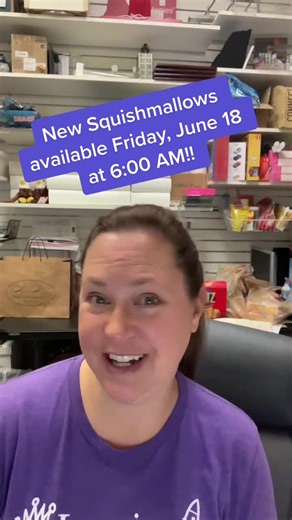 New squishmallows available Friday, June 18 at 6 AM!! Pictures will be posted later tonight. #squishmallows #squishmallow #toy #toys #learningexpress