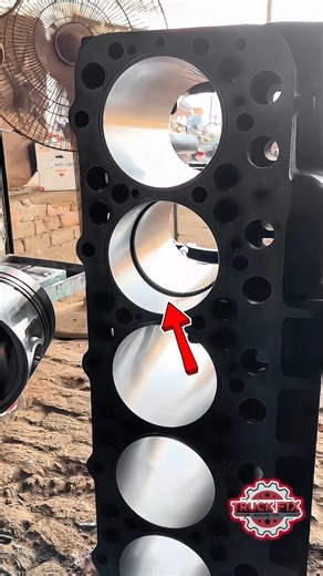 Engine Ring Piston Fitting Process | Satisfying Mechanical Work 😱 #mechanic #engine #shorts #fyp #yt