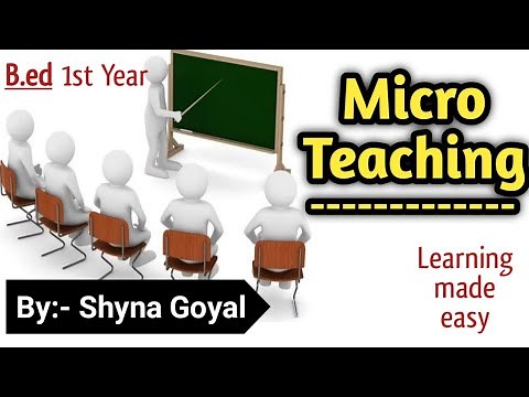 Micro Teaching for B.Ed students|B.Ed 1st year micro teaching