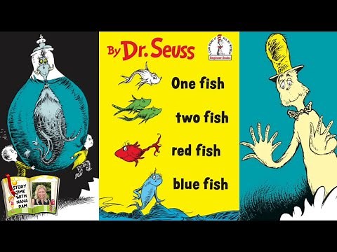 Dr. Seuss One Fish, Two Fish, Red Fish, Blue Fish | kids book read aloud