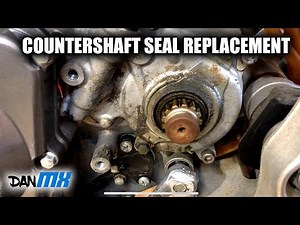 COUNTER SHAFT SEAL REPLACEMENT | Easy oil leak fix!