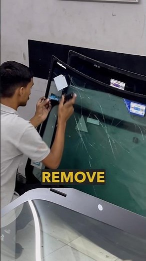 How to Remove Stickers from Your Windshield #automobile #diy #tipsandtricks #car #shorts #trending