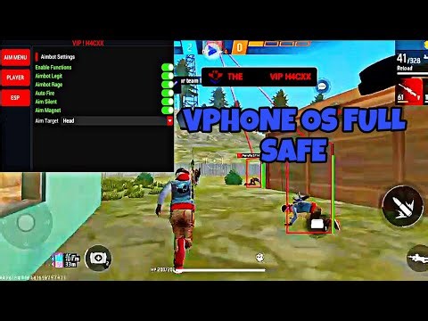 VPHONE OS FULL SAFE 😱👾 || NO BAN BLACKLIST|| BR+CS RANKED WORKING!! 👾👽