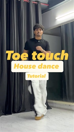 “Toe Touch House Dance Tutorial 🔥 Easy Footwork for Beginners | #shortstutorial