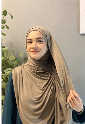 simple yet cantik #instantshawl #tutorialshawl #instantbawal #shawlcotton