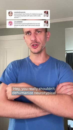 Replying to @resistantinsomnia why is it dehumanizing to have the neurodivergents be the humans For Once?! #Neurodivergent #ActuallyAutistic #AutisticAdult #ASD #ADHD #AuDHD #DisabilityRepresentation #Representation #DisabilityTropes