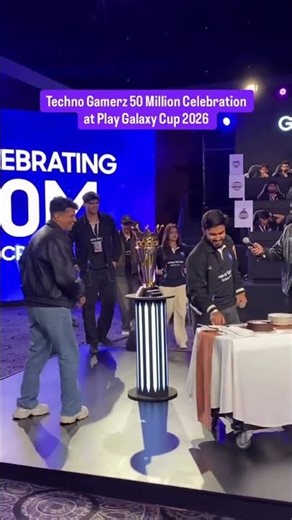 Techno Gamerz 50 Million Celebration! 🥳 🔥 #TechnoGamerz #50Million #Celebration #shorts #ashortaday