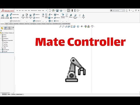 SolidWorks tutorial | Mate controller SolidWorks