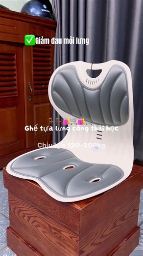 Ghế tựa lưng công thái học - lựa chọn thoải mái cho sức khỏe