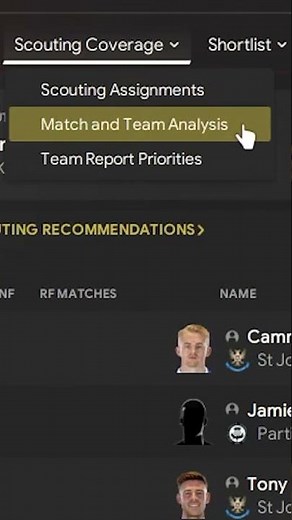 Set Up In-Depth Next Opposition Scout Report #fm24