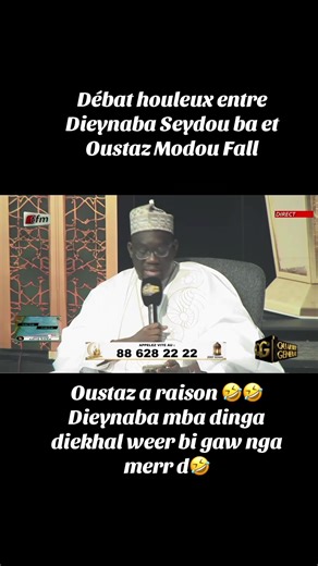Débat passionnant entre Dieynaba Seydou ba et Modou Fall