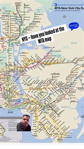 1.8K views · 22 reactions | NYC — Have you looked at the MTA map...