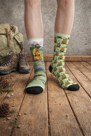 Marmot Socks | Hunter's Gift | Alpine Crew Socks | Unisex Mountain Outdoor Socks | Funny Hiker's Gift | Marmot Family - Etsy Australia