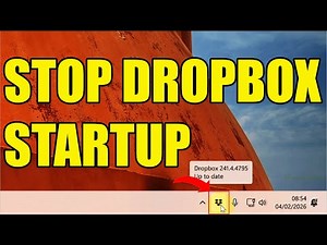 Stop Dropbox From Opening on Startup in Windows 11 (Quick Fix)