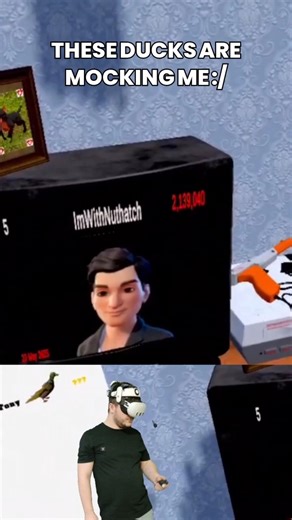 POV: You’re Hunting Ducks in VR #shorts #metaquest #vr