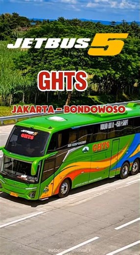 JB5 GHTS Jakarta–Bondowoso | Lari Kencang di Tol Trans Jawa”