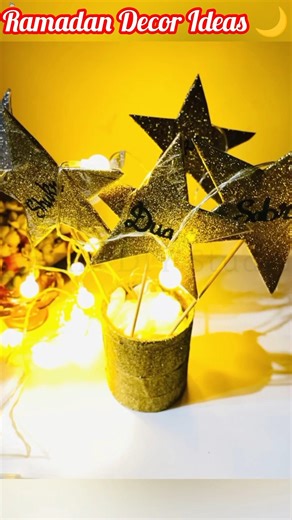 Beautiful Ramadan Decor Ideas | Easy DIY Ramadan Decoration at Home🌙#craft #Ramadan #artwork #shorts