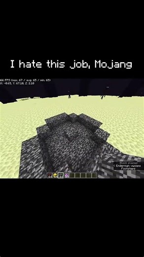 Mojang's Most Annoying Task #shorts #minecraft #shorts