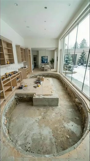 uvdesign on Instagram: "Coastal Modern Kitchen with Stunning Aquarium Floor! #luxury #kitchen #build"