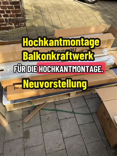 ☀️📦 Neue Lieferung für Balkonkraftwerke angekommen! Heute ist wieder Nachschub im Lager von Solarmodule Dortmund angekommen – und diesmal mit einer richtig spannenden Lösung für Flachdächer und Balkonkraftwerke. 🔧 Ich stelle euch eine neue Hochkant-Halterung für 2–4 Solarmodule vor. Diese Konstruktion ist ideal, wenn man auf begrenztem Platz möglichst viel Solarleistung installieren möchte. 💡 Perfekt für: 🏠 Flachdach-Garagen 🏢 Balkone mit wenig Platz ☀️ Balkonkraftwerke mit 2–4 Modulen 📦 I