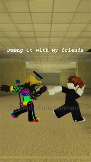 Doing it with my friends #roblox ￼