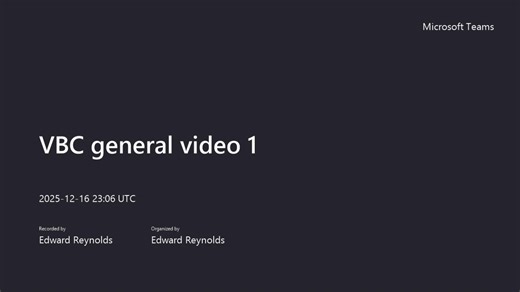 VBC Pathways -- Overview