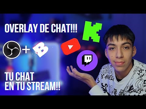 Agrega tu Chat de STREAM en OBS con Botrix | Overlay CHAT Fácil para Twitch, YouTube y Kick
