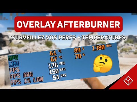 Surveillez vos performances et températures avec l’overlay MSI Afterburner !