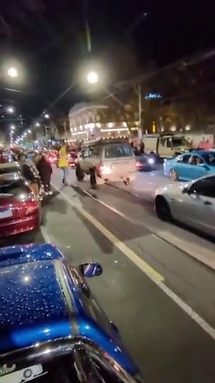 Car Meet Chaos on Chapel Street: Business Lockdown