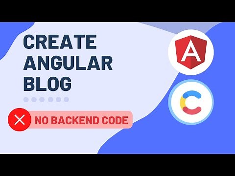 Angular 13 Project - Dynamic Blog Website Using Contentful - Angular for Beginners